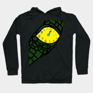 Crocodile clock Hoodie